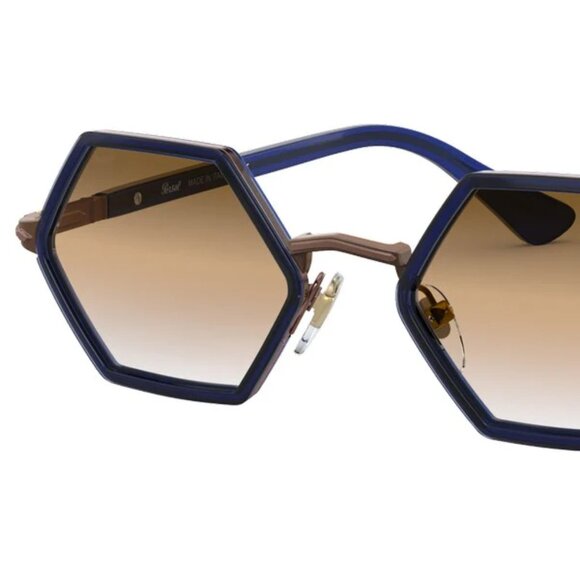 Persol Frames Sunglasses PO2472S blue brown 49-20-140 - Picture 2 of 6